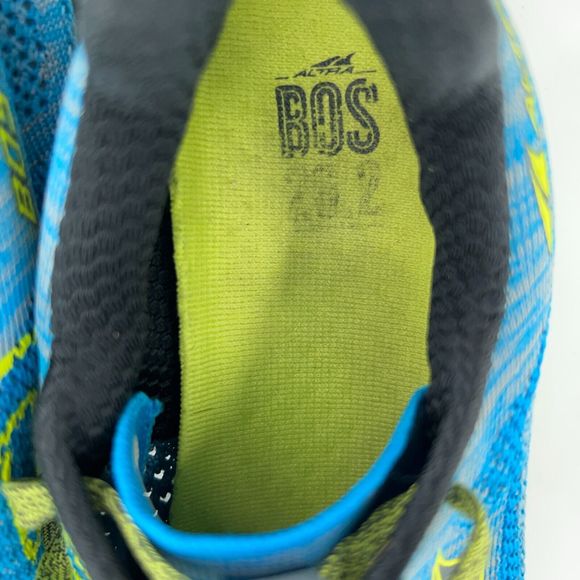 Altra Escalante Racer Boston Shoes Women's Size 9.5 Athletic Blue Neon Yellow - Picture 10 of 15